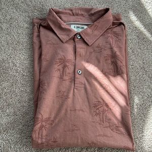 LINKSOUL SHORT SLEEVE POLO NWOT
